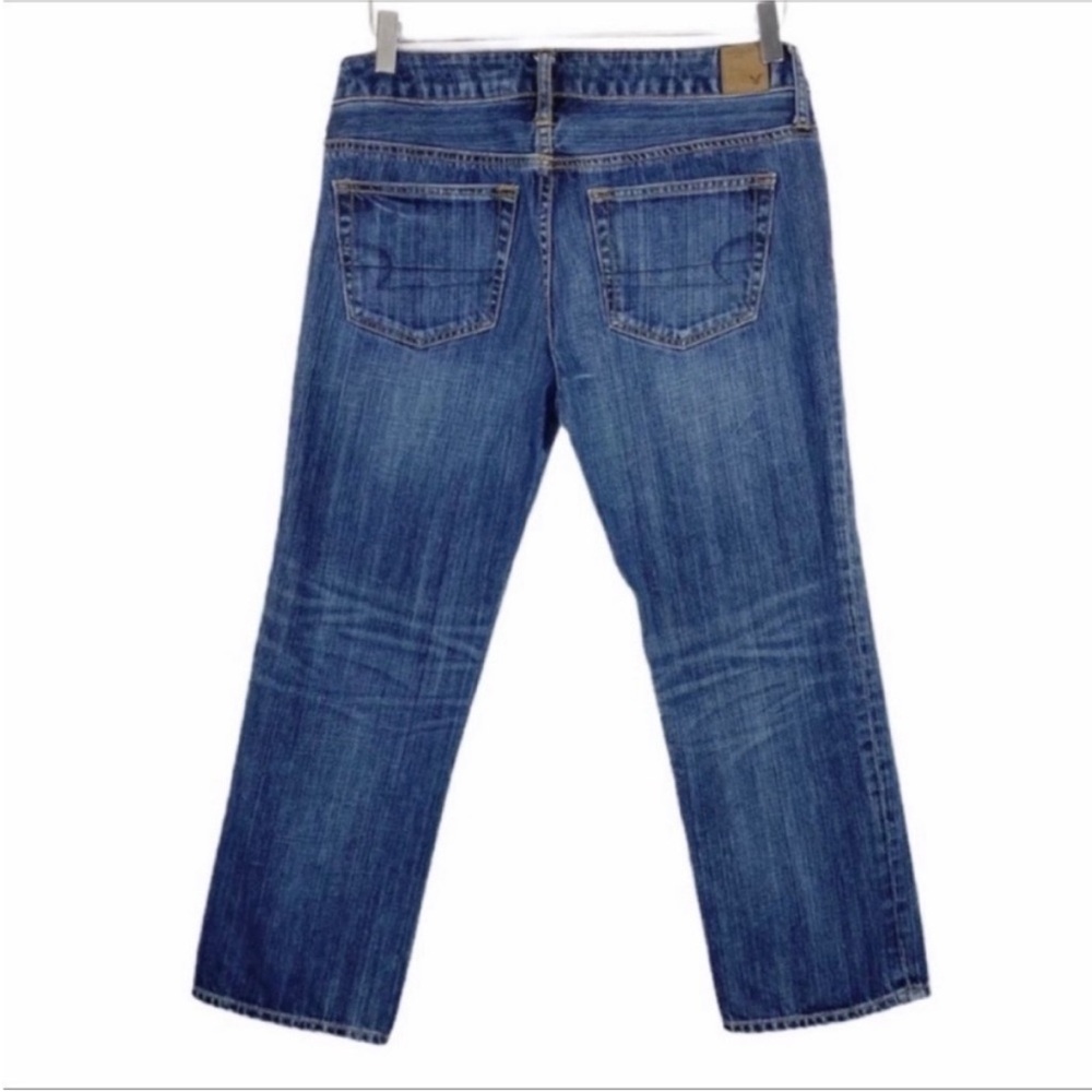 AMERICAN EAGLE OUTFITTERS Boy Fit Crop Jeans 4 R